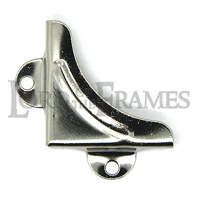 4 X 32mm Mirror Corner Mounting Brackets Also Glass Or Board Up To 6mm Thick • £2.99