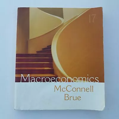 Macroeconomics - Principles Problems And Policies By McConnell & Brue 9780073273 • $21.99