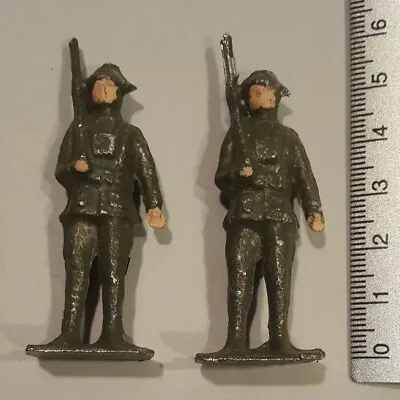 Hand Painted Miniature Lead USA Infantry Toy Soldier 54 Mm • $2.50