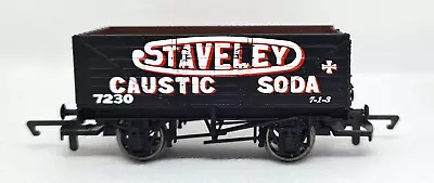 £9.99 • Buy Hornby R6811 7 Plank Wagon No.7230 Staveley Black Livery - Boxed