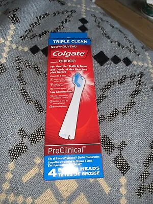 Colgate Omron ProClinical Triple Clean 4 Toothbrush Heads  • £24.95