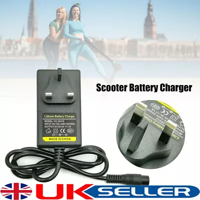 Battery Charger 24V For Razor Electric Scooter E100/150/125 Trikke E2 X-Treme • £6.84