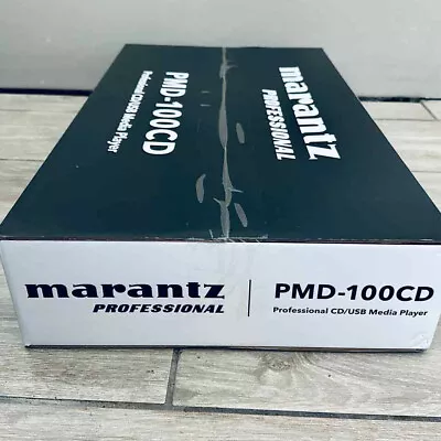 Marantz PMD-100CD Professional CD/USB Media Player • $200