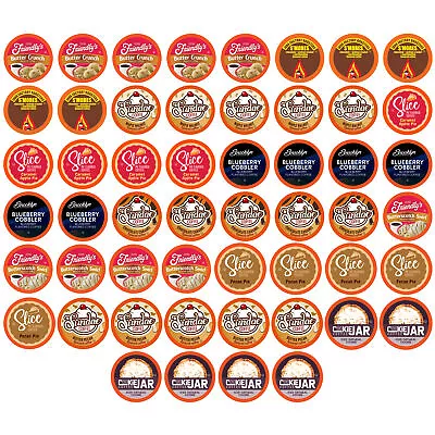 Two Rivers Coffee Variety Dessert Coffee Pods K Cup Sampler 52 Count • $25