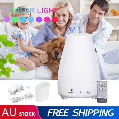 $17.58 • Buy Ultrasonic Aroma Air Humidifier Aromatherapy Diffuser Essential Oil LED Purifier