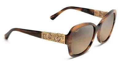 Maui Jim Swaying Palms MJ530-93 Women's Sunglasses 57-17-140 (One Lens Damaged) • $80