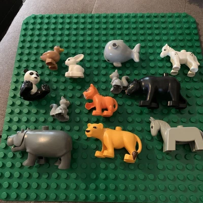 Duplo Figures Animals Bulk Lot Of 12 X Figures Lot 1 • $34