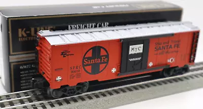 K-line O K90010 KCC Santa Fe Steel Sided Reefer Car C-8 LN/OB • $15.30