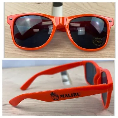 Malibu Rum Orange Frames Black Lens Music Festival Sunglasses Promotional New • $7