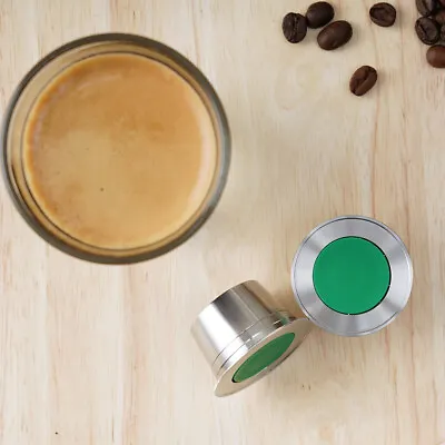 Reusable Coffee Capsule Pod Stainless Steel For Espressotoria Caprista Espresso • $12.63