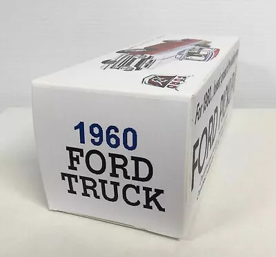 New 1960 Ford F-100 Pickup Truck Custom Made Promo Model BOX ONLY..NO TRUCK • $21.11
