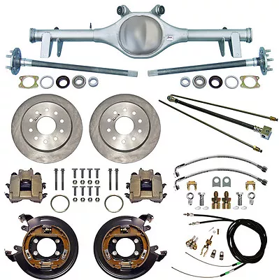 Currie 64-66 Gm A-body Rear End & Disc Brakeslinesparking Brake Cablesaxles+ • $2999.99