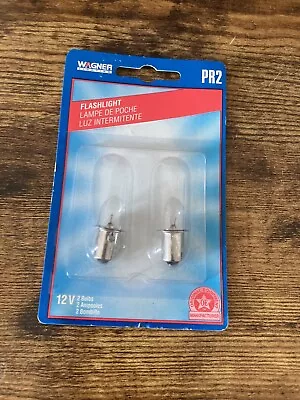 $9.99 • Buy Wagner Miniature Flashlight Bulb 12V Pack Of 2 BPPR2