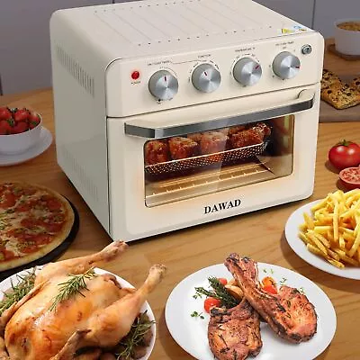 19QT Countertop Convection Toaster Oven Air Fryer Combo Rotisserie Rack Included • $75.99