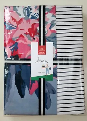 £59.99 • Buy Joules - Cornish Floral Cotton Bedding Duvet Cover + Oxford Pillowcase - Single