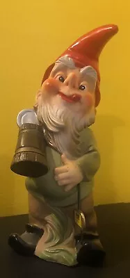 Vintage Gnome W/ Beer Stein Heissner Strung Tag West Germany 947 • $49.99