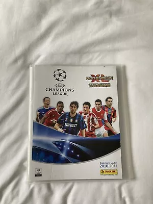 Panini Adrenalyn XL Champions League 2010-2011 Collectors Binder Game Board Rule • £14