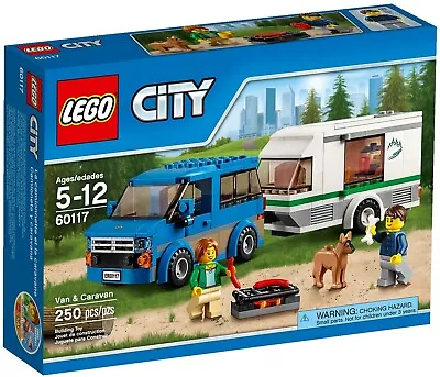 LEGO City Van & Caravan (#60117)(Retired 2016)(Rare) • $55