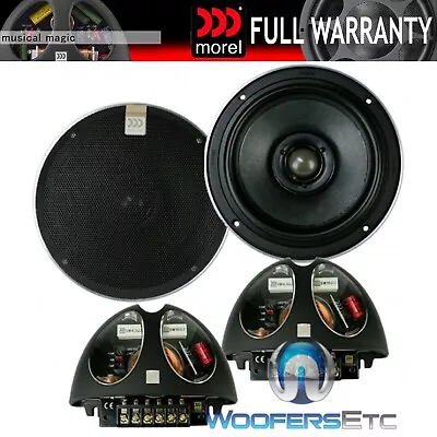 Morel Hybrid Integra 62 6.5  Car 2-way Component Speakers Crossovers Mids New • $759.99