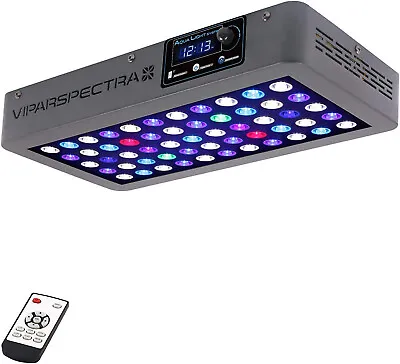 VIPARSPECTRA Timer Control 165W LED Aquarium Light Full Spectrum For Reef&Fish  • $139.89