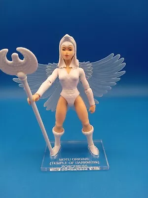 MOTU Origins Sorceress (Temple Of Darkness) Acrylic Base / Stand   -NO TOY- • $5