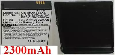 Case+BATTERIE 2300mAh Type BP6X BP7X SNN5843 SNN5843A For Motorola A855 XT720 • $34.99