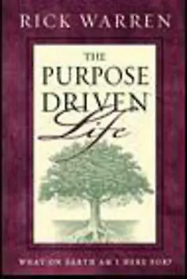 Rick Warren : The Purpose Driven Life : What On Earth FREE Shipping Save £s • £3.49