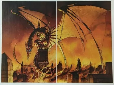 Dragon Soulfire Comic Panel Poster Splash Page Art Pin-Up Michael Turner Aspen • $4.99