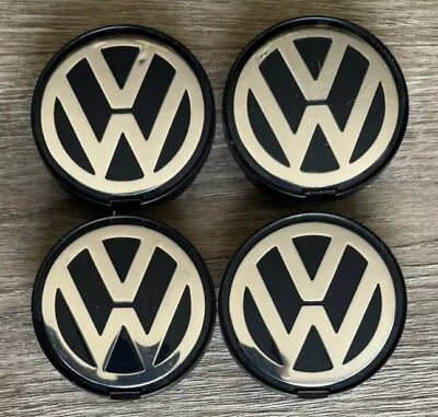 OEM 7D0601165 Center Cap Set Of 4 For 7 Or 9 Spoke 16 In Wheel For VW Volkswagen • $45