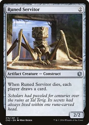 RUNED SERVITOR X4 Mtg NM-M Conspiracy: Take The Crown 4 Unc • $1.52