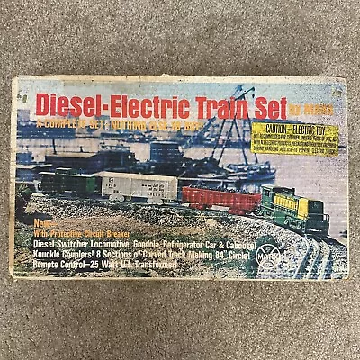 MARX Toys Diesel - Electric Train Set  O  25 Watt Transformer Good Condition! • $59