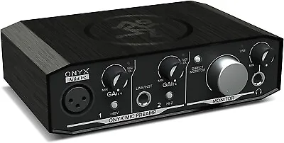 Mackie Onyx Producer 2.2 2x2 USB Audio MIDI Recording Studio Interface -UC • $89.95