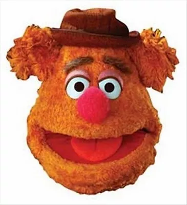 Fozzie Bear From The Muppet Show Single Fun Disney CARD Party Face Mask • $5.04