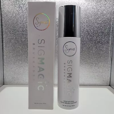 Sigma Beauty SigMagic Brushampoo Liquid Brush Shampoo Cleanser FULL SIZE (5.1oz) • $19.54
