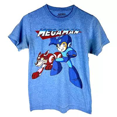 Mega Man T Shirt Retro Video Game Original Mega Man Capcom Adult Mens Size Small • $14.95