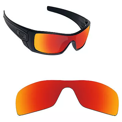 Hawkry Polarized Replacement Lenses For-Oakley Batwolf Sunglass Red Mirror • $11.99