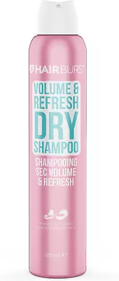 HAIR BURST Volume & Refresh Dry Shampoo - No White Residue Revitalising Hair Wi • £15.35