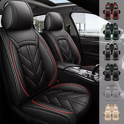 For Mazda CX-3 CX-5 Car Seat Cover Front&Rear 5 Seats Pu Leather Seat Protector • $39.99