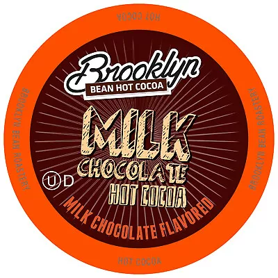 Brooklyn Beans Milk Chocolate Hot Cocoa Pods For Keurig K Cup Brewers 40 Count • $22.90