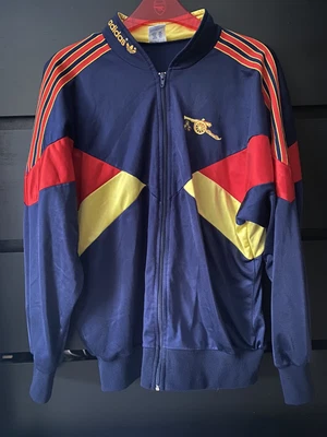 £160 • Buy Arsenal 1989 Tracksuit Jacket Small Adidas (Anfield 89) Vintage 80’s Training