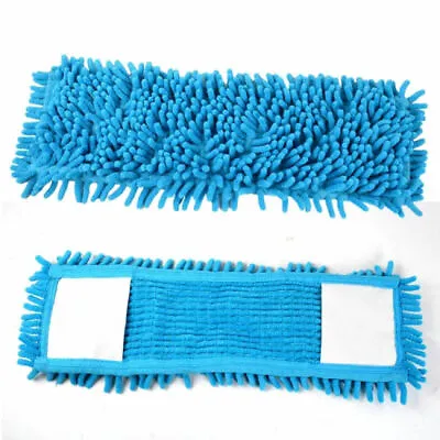 Microfibre Mop Refill Replacement Heads Dust Floor Cloth Cleaning Washable Pads • £3.79