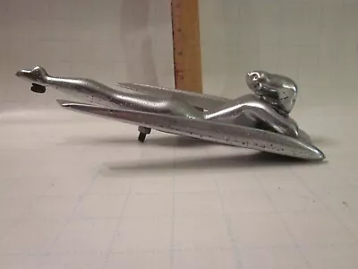 1959 Nash Metropolitan Flying Lady Hood Ornament Car Part Automobilia Vintage • $58