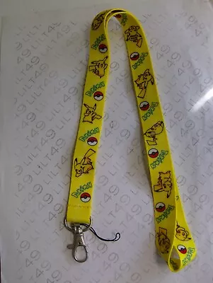 Pokemon Pikachu Lanyard • $4.99