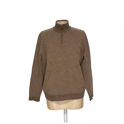 Vintage Brooks Brothers Brown Wool Sweater - XL • $18