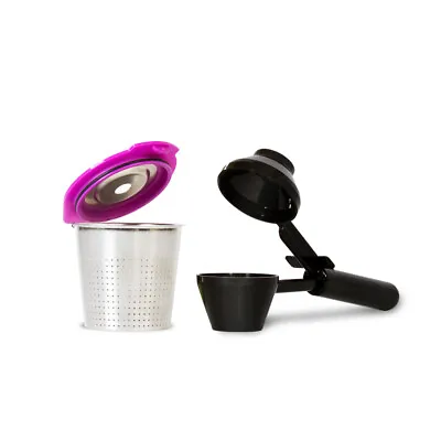 Cafe-Flow Stainless Steel By Perfect Pod +EZ-Scoop For Keurig 1.0 K15 B31 K10  • $19.99