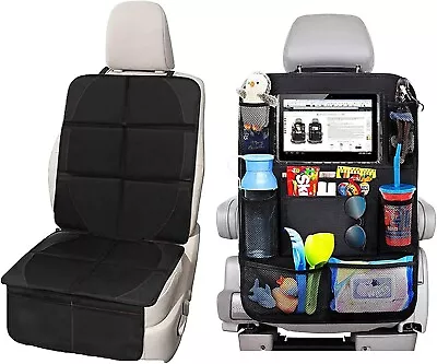 Car Seat Protector+Kick Mat Car Seat Waterproof Protector For Baby Car Seat-AU • $39.90