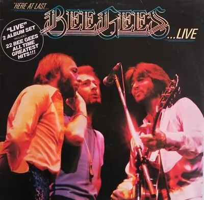 Bee Gees Hear At Last Live Australia 1st Pressing 12'' Vinyl 2 X Lp 1977 Rare OZ • $31