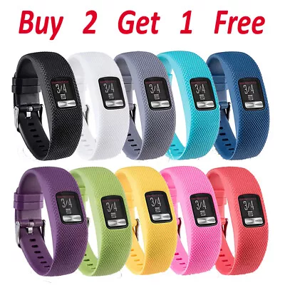 Strap Bracelet For Garmin Vivofit 4 Smart Watch Soft Replacement Wristband Band • $5.93