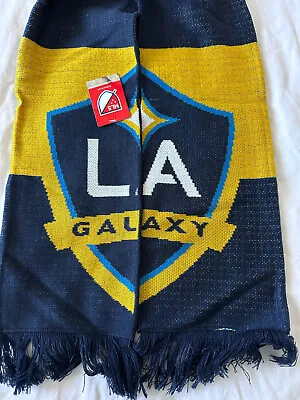 Adidas LA Galaxy Scarf Soccer Futbol Official MLS Double Sided - NEW • $9