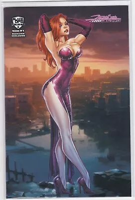 Jessi Zombie Hunter #1 Elias Chatzoudis Backerkit Kickstarter Jessica Rabbit NM • $50